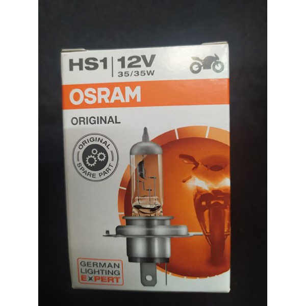 Bóng pha OSRAM 12V / 35W bóng 3 chân h4 lắp cho WAVE RS ,RSX, Ju, si