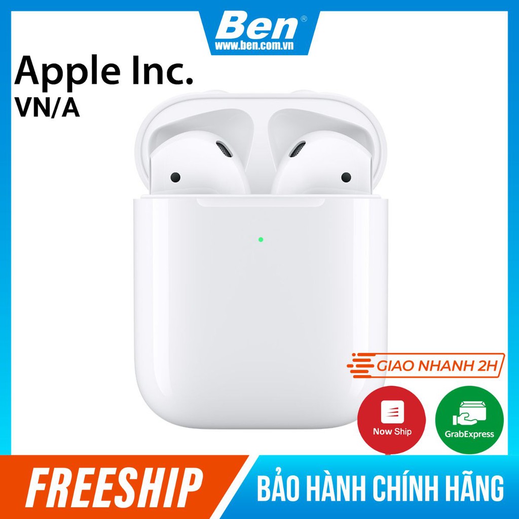 Tai Nghe Apple AirPods 2 VN/A New Nguyên Seal - Airpod 2 Chính Hãng BH Apple tại Việt Nam