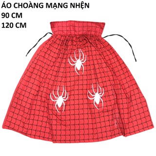 set Áo choàng nhện và Nón nhện trang phục Halloween