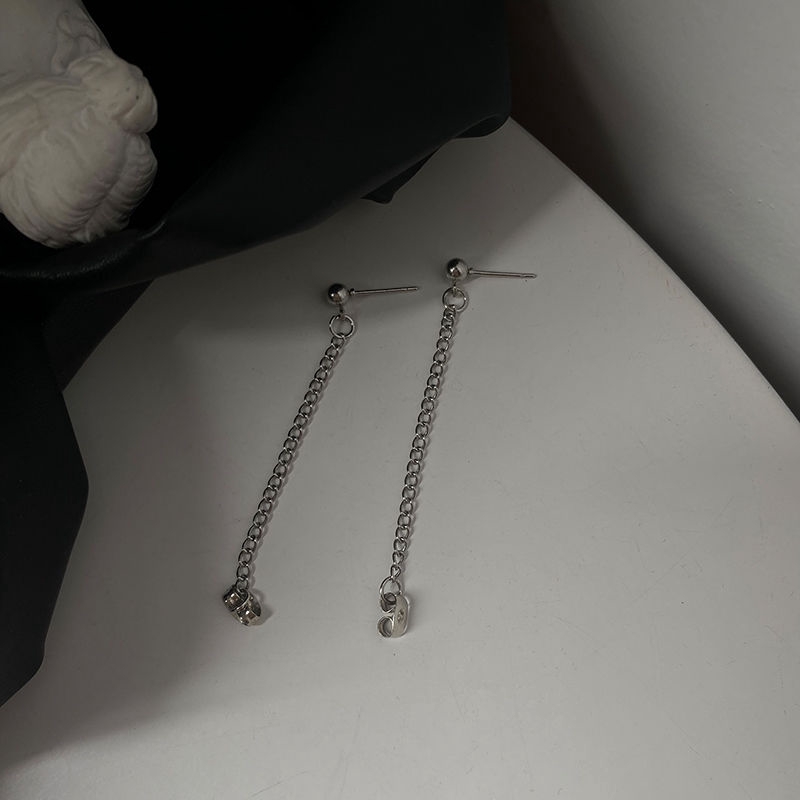 Bông tai dạng xích dáng dài phong cách hipster 22147