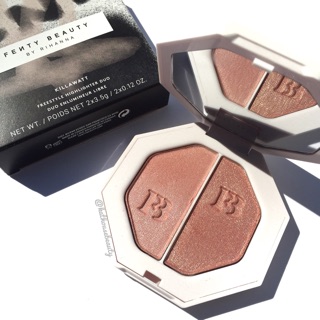 có bill🇺🇸 FENTY BEAUTY BY RIHANNA Phấn Bắt Sáng 2 ô Killawatt Freestyle Highlighter