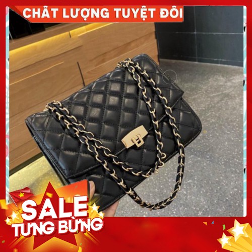 Túi Xách Thời Trang Da Trần Trám Khóa Gập Siêu Hot | BigBuy360 - bigbuy360.vn