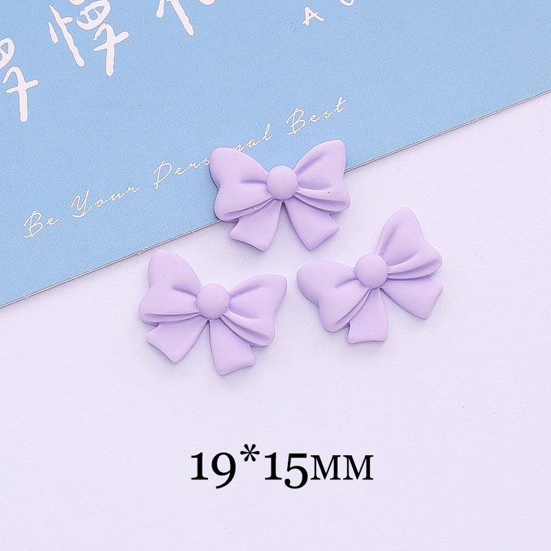 Set 10 Phụ Kiện Trang Trí Điện Thoại Hình Nơ Dễ Thương Diy