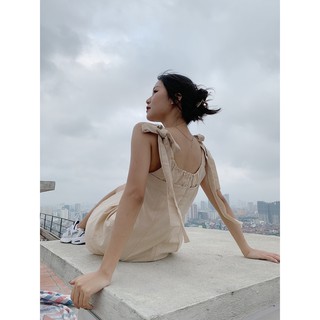 Váy 2 dây ngực rúm vb106 1994closet