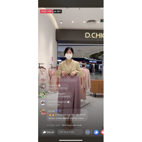 Chân váy dchic size L