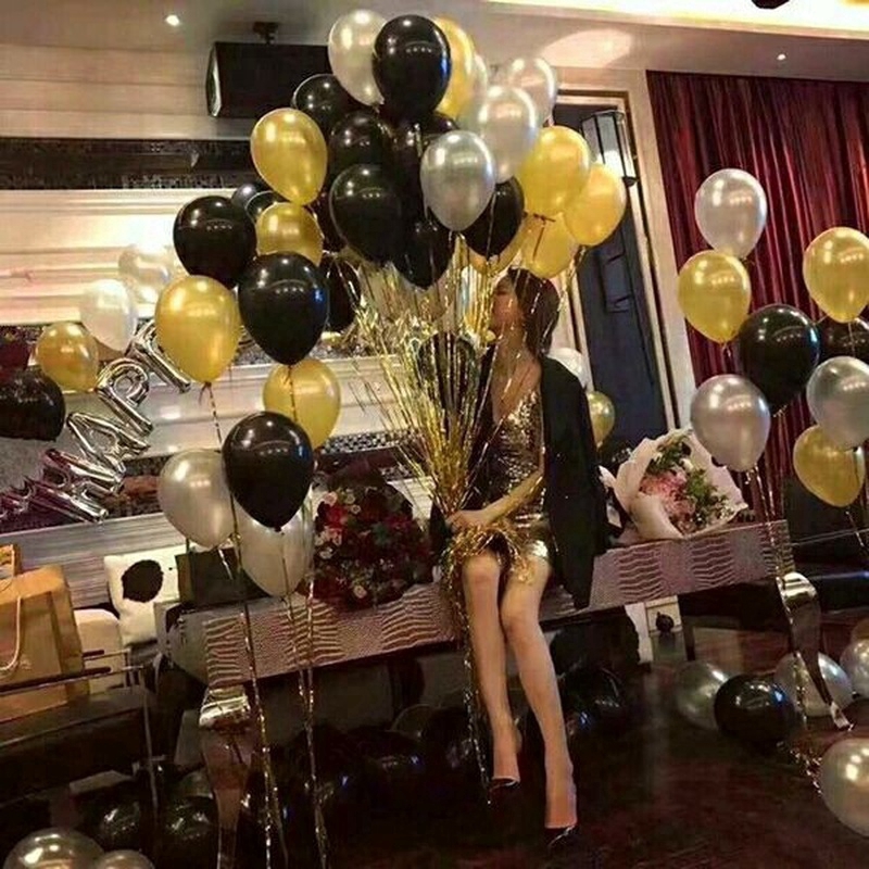 30pcs Macaron color  Thicken Transparent Pear Latex Balloon Birthday Party Decor