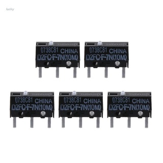 MICROSOFT OMRON Bộ 5 Công Tắc Micro Cho Logitech D2FC-F-7N (10M)