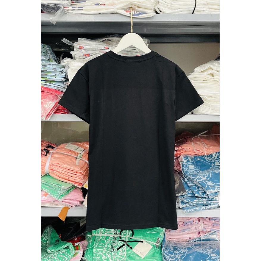 ÁO THUN ZARA VNXK HỌA TIẾT CÔ GÁI ĐEN - COTTON 100% 4C FORM CHÂU ÂU