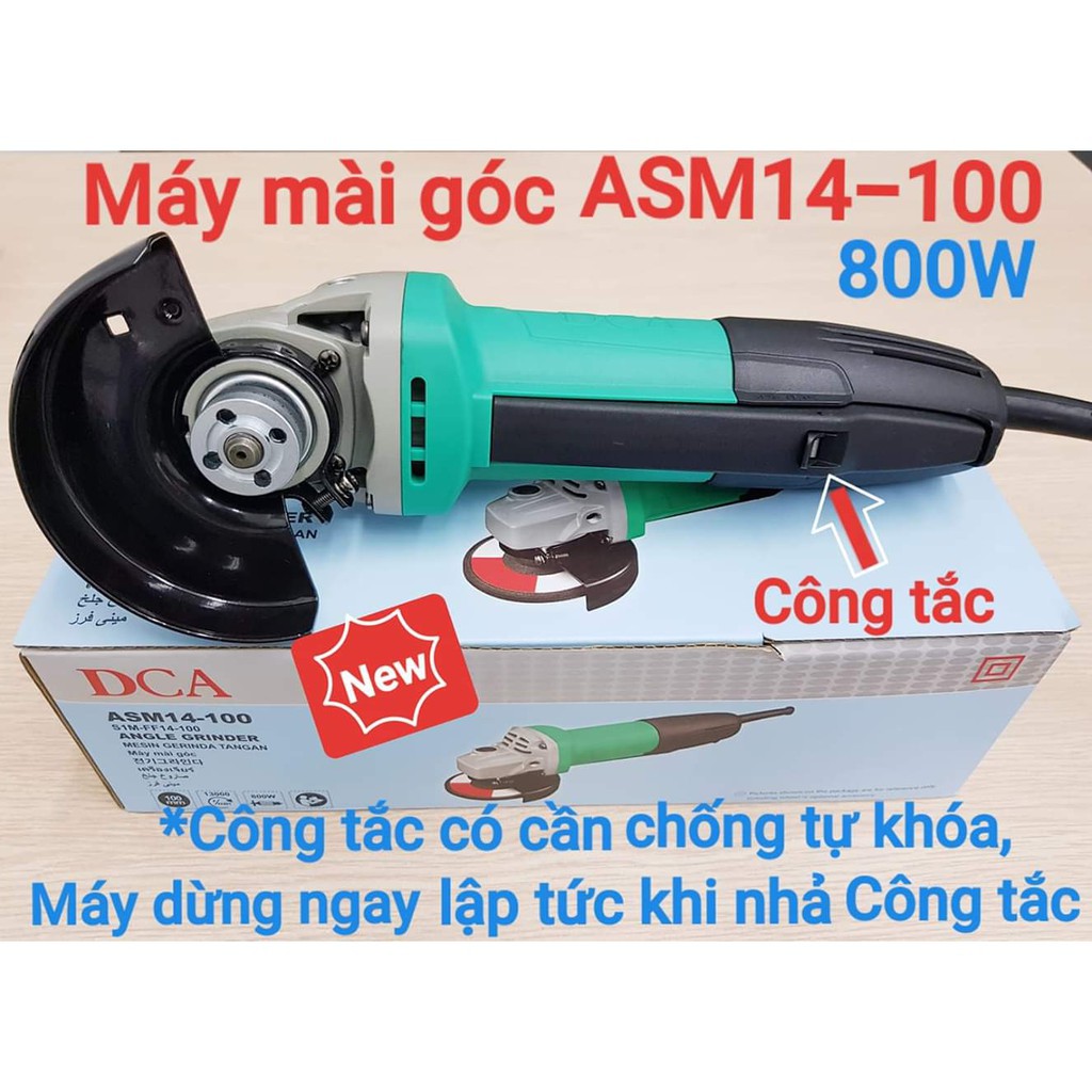 ASM14-100 Máy mài góc 800W DCA