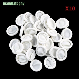 ☆set 10 bao ngón tay cao su latex chống tĩnh điện dùng một lần