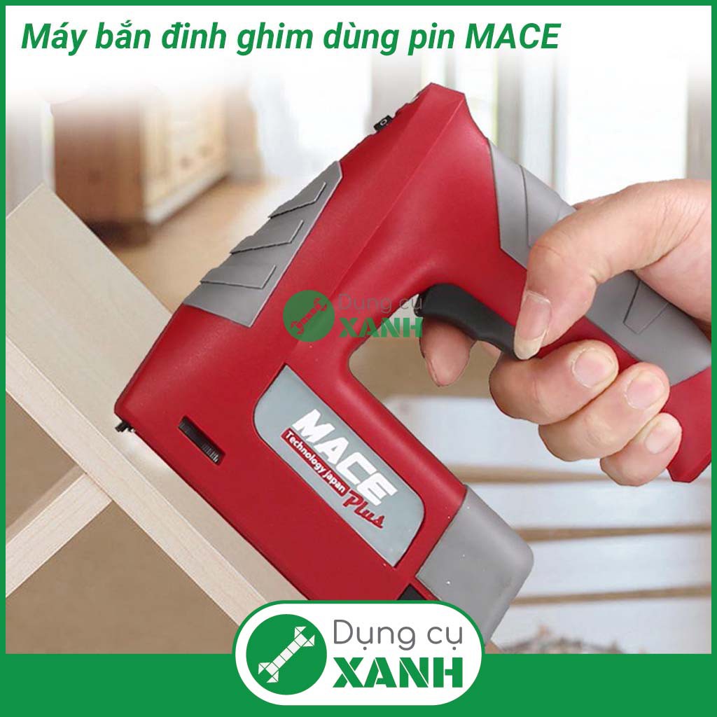 Máy bắn đinh ghim dùng pin MACE PLUS