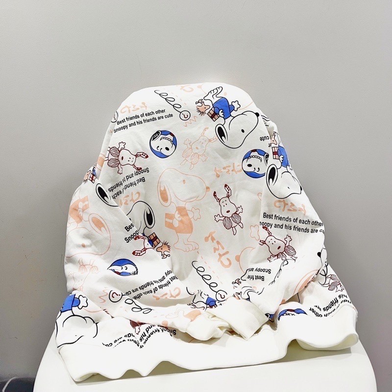 [Mã SKAMCLU7 giảm 10% Tối Đa 50K đơn 0Đ] Áo khoác cardigan Snoopy Áo khoác chất nỉ bông KUN SHOP | BigBuy360 - bigbuy360.vn