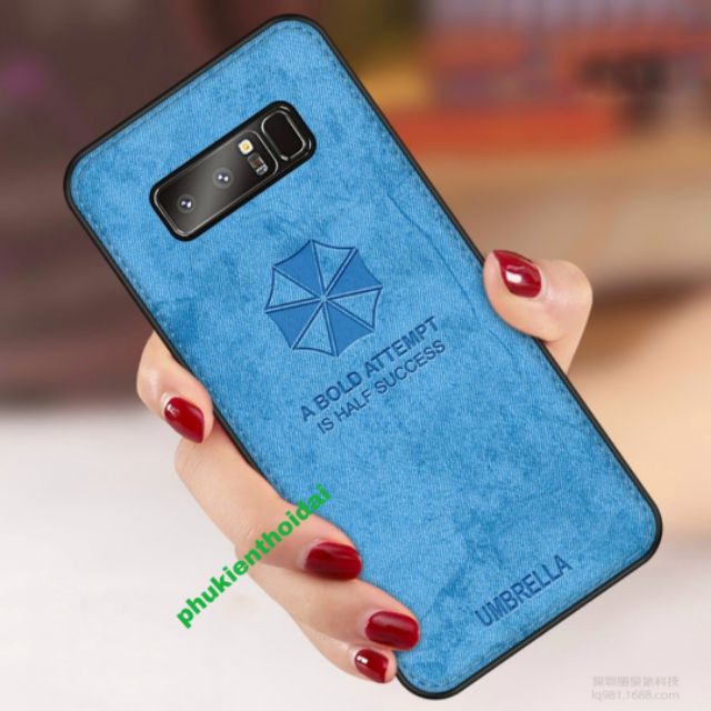 Ốp lưng Samsung Note 8 / Note 9 / Note 10 Plus / Note 20 Ultra / S22 Ultra  chống sốc Vải hươu In 3D thời trang cao cấp