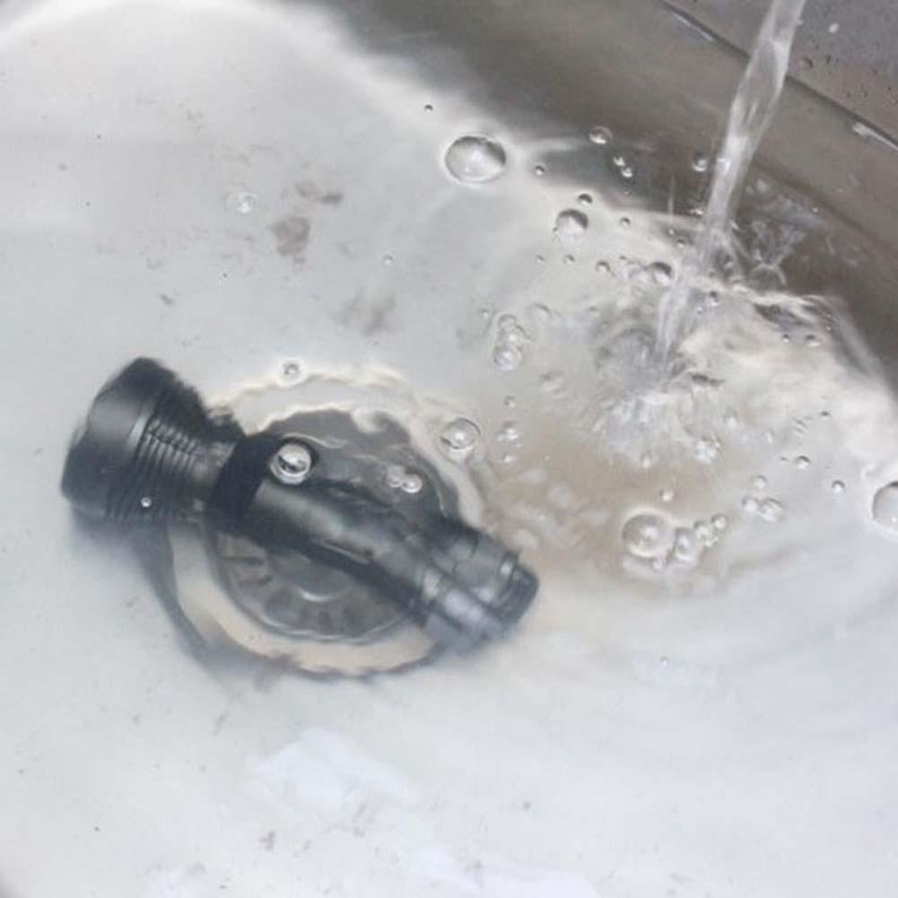 Super Bright 80m LED Diving Flashlight Torch Scuba Light Lamp Waterproof