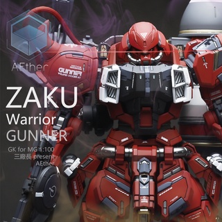 Hàng sẵn - mô hình resin mg zaku warrior aether | tunghondagamer