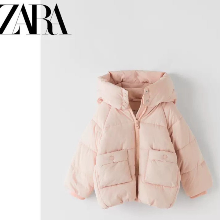 [GIÁ SỈ]Áo khoác phao siêu nhẹ Zara cho bé gái 6 tháng đến 5 tuổi hàng Trung Quốc suất khẩu