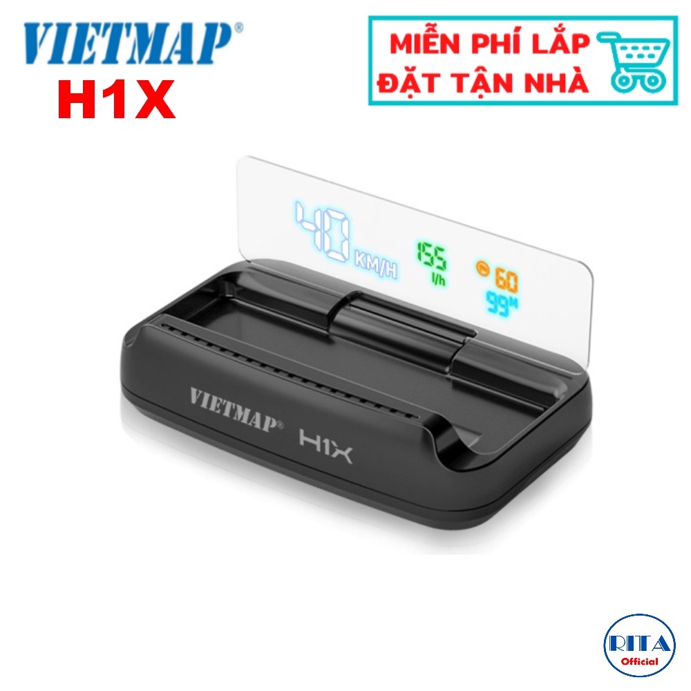 [Miễn Phí Lắp Đặt] VIETMAP HUD H1X - Màn Hình Hiển Thị Thông Tin Thông Minh