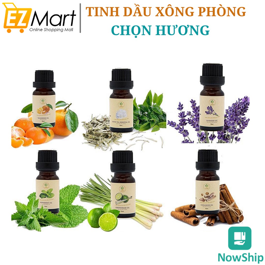 Lọ Tinh Dầu Xông Phòng, Đuổi Muỗi Thái Dương Cao Cấp 10ml