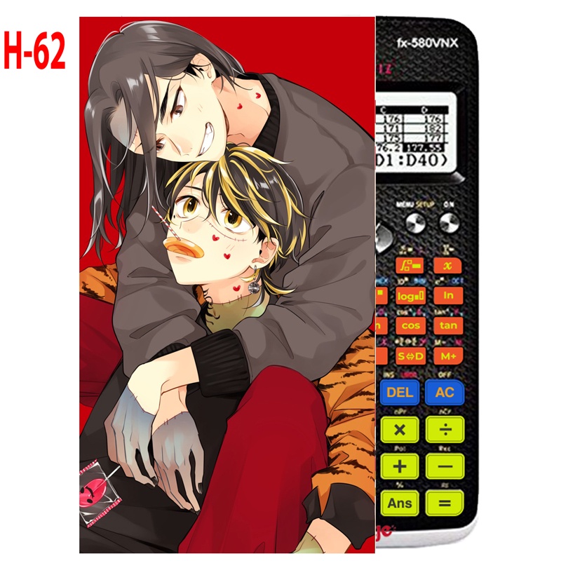 Decal Máy tính CASIO fx570, fx580...anime Tokyo Revengers