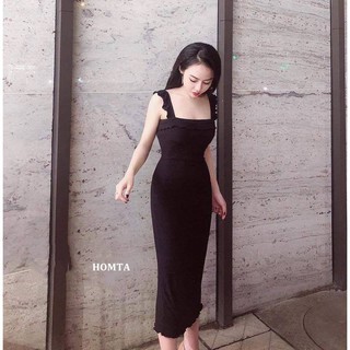 Đầm Bèo Cánh Tiên Body Sexy, Sang Trọng, Hợp thời trang,chất liệu thun ôm body chuẩn VNXK