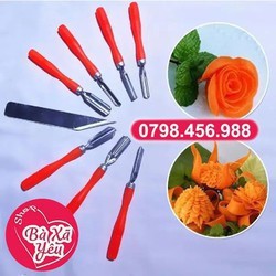 Bộ Dụng Cụ Tỉa Rau Củ Quả 8 Món - BX0342