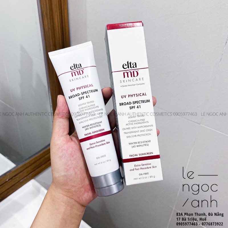 Kem chống nắng vật lý Elta MD SPF 41