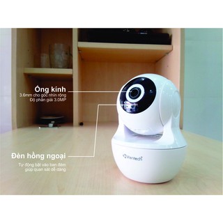 Camera Ai Wifi 3.0 Mpx Vantech V2010B2