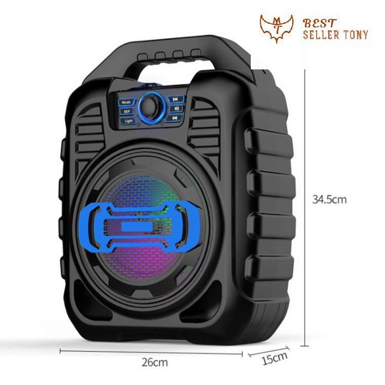 Loa bluetooth mini trợ giảng dạy học có mic không dây cao cấp 2019 [Best Seller Tony]