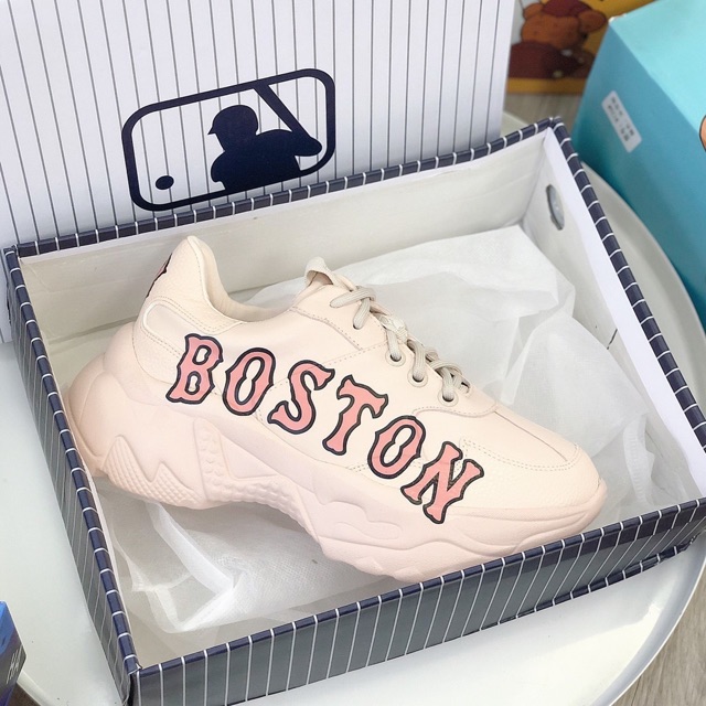 Thể thao ML.B Boston màu hồng pastel cao cấp siêu nhẹ Full Box