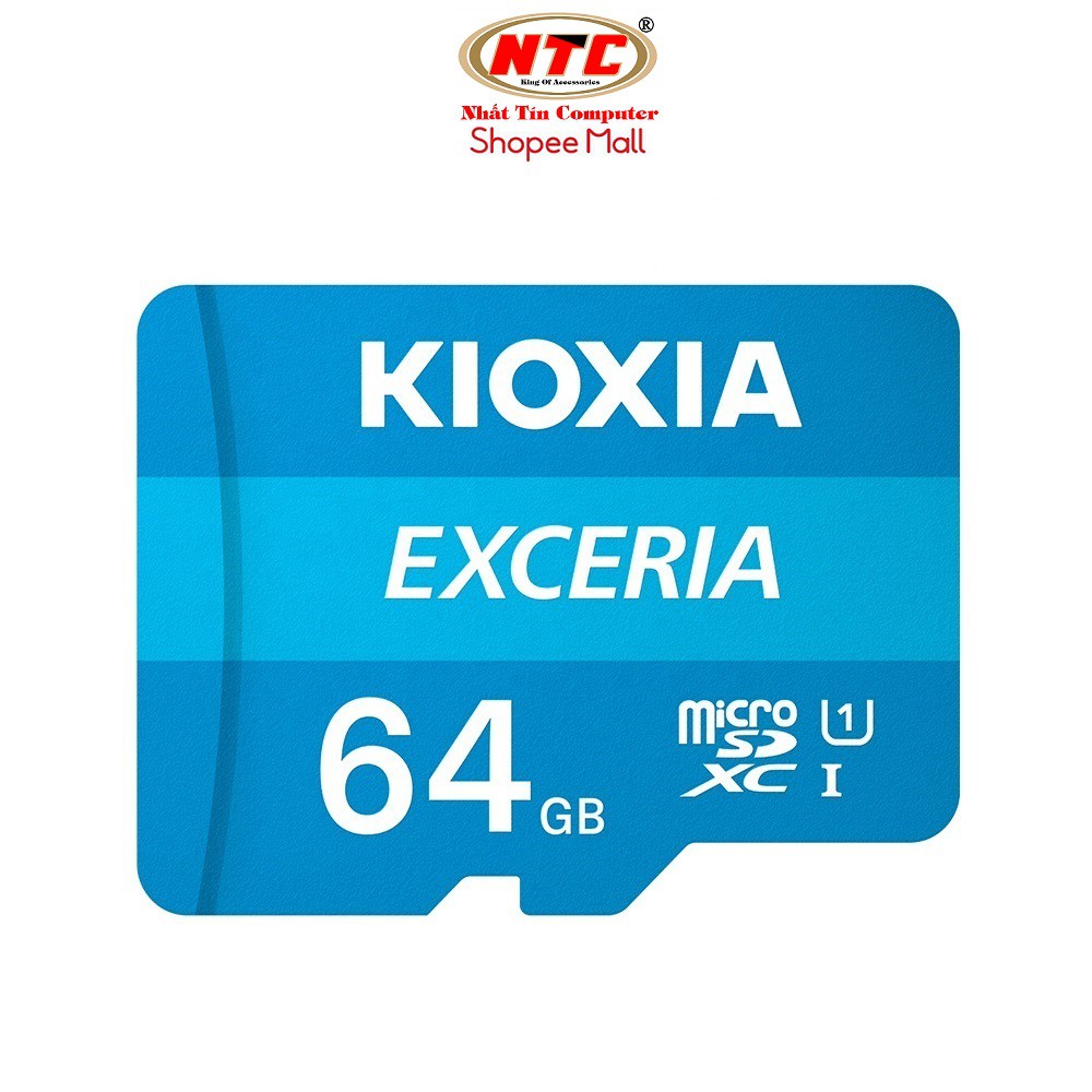 Thẻ nhớ MicroSDXC Kioxia Exceria 64GB UHS-I U1 100MB/s (Xanh)