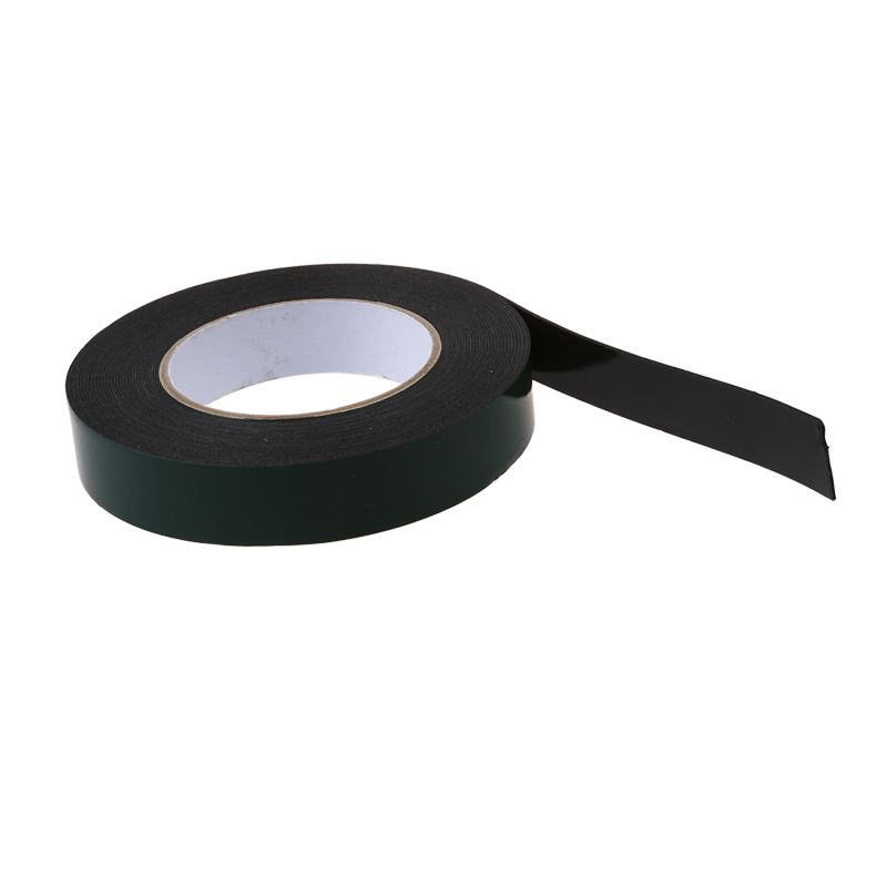 Cuộn Băng Keo Xốp Hai Mặt Màu Đen Siêu Dính Rộng 25Mm