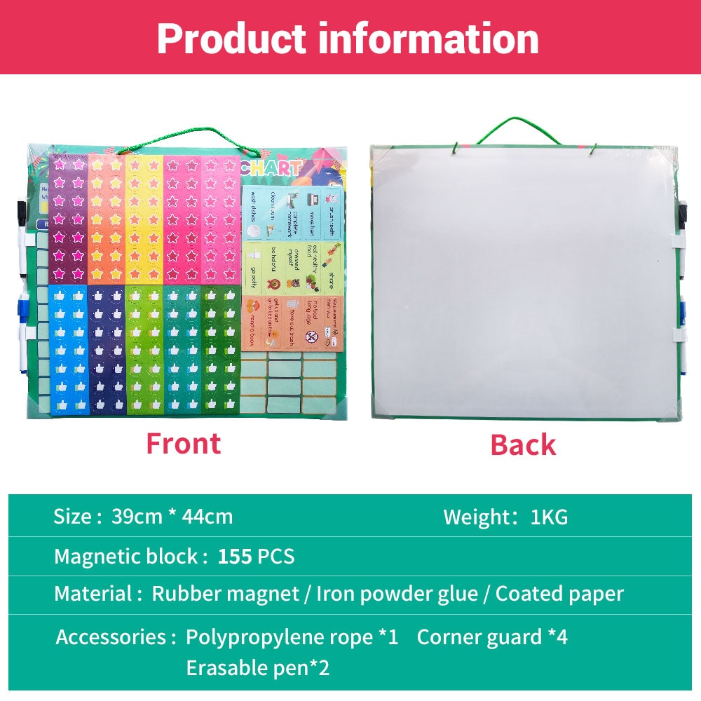 Bộ Đồ Chơi Thẻ Nam Châm Dùng Để Làm Phần Thưởng Cho Bé