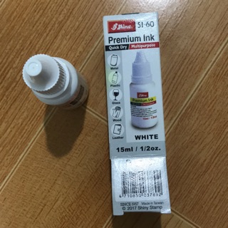 Mực dấu Shiny màu trắng SI 60