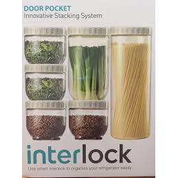 🌻🌻🌻Bộ 6 hộp bảo quản interlock Lock&Lock INL303S010