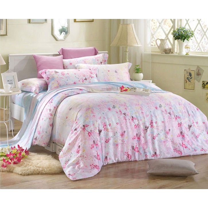 Bộ chăn ga gối lụa Tencel