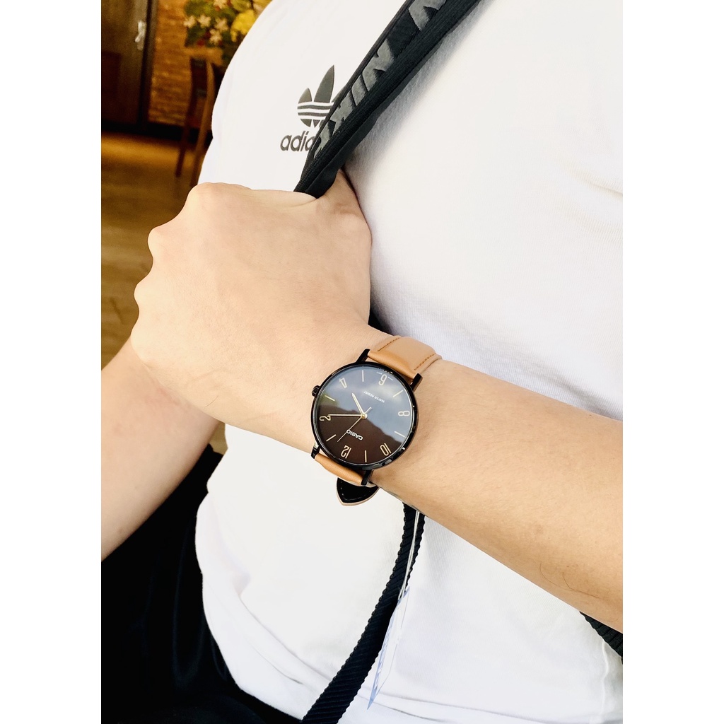 Đồng hồ nam đẹp Casio MTP VT01BL-5B Dây da mặt đen viềng mạ ion Size 40mm chống nước 3ATM Bảo hành 1 năm Hyma watch