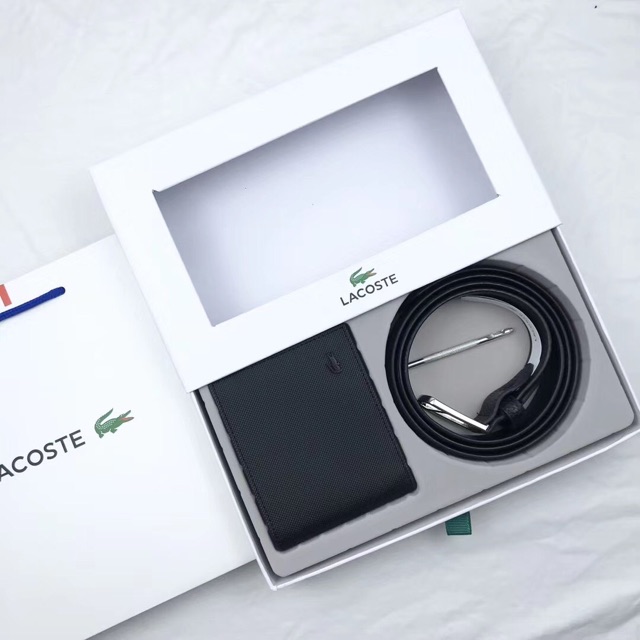 SET THẮT LƯNG + VÍ LACOSTE