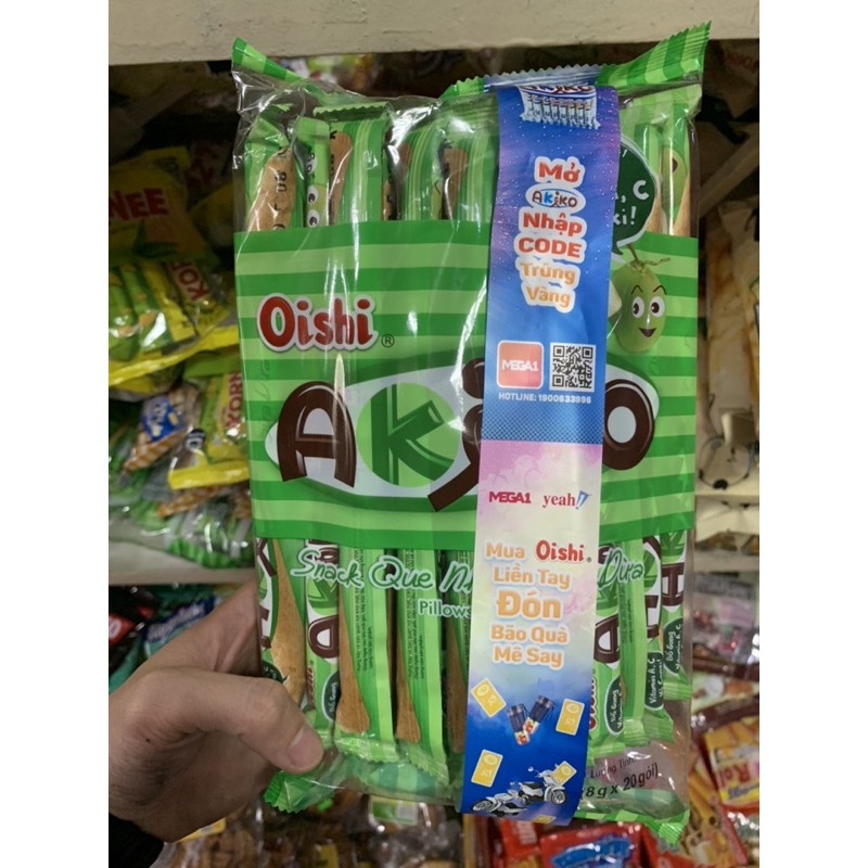 Bánh que Oishi Akiko đủ 6 vị