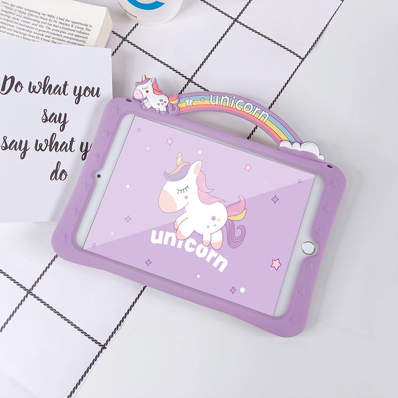 Ốp bảo vệ máy tính bảng hình kỳ lân cho APPLE IPAD MINI 1 2 3 4 5 IPAD 2 3 4 6 5 AIR 1 2 3 2017 2018 PRO 9.7" PRO 10.5" | BigBuy360 - bigbuy360.vn