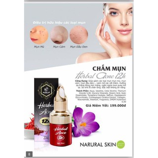 Chấm mụn 12h huỳnh đỗ