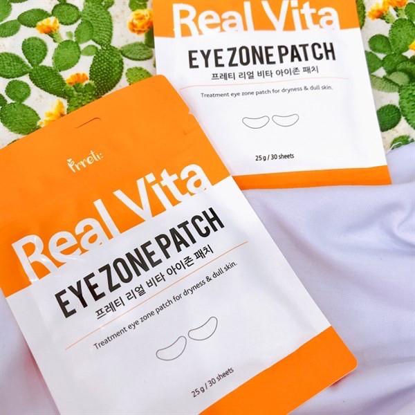 Mặt nạ mắt Prreti Real Vita Mask ( 1 túi 30 miếng)