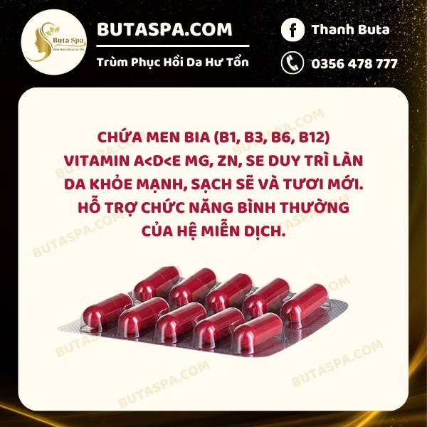 VIÊN UỐNG BIOTRADE ACNE OUT HỖ TRỢ NGỪA MỤN