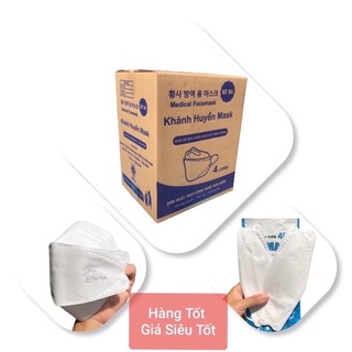 SET 50 CHIẾC KHẨU TRANG KF94 4D MASK DẬP LOGO