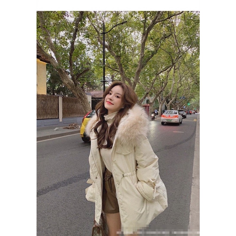 Áo khoác cổ lông!!!!!