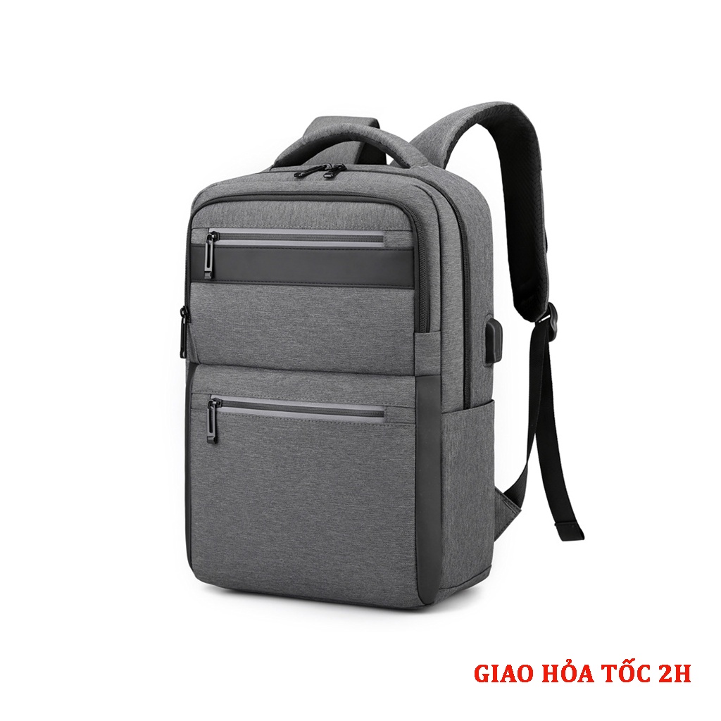 Balo Nam Nữ Thời Trang Chống Nước Phù Hợp Đi Làm Công Sở, Đi Du Lịch, Đi Học, Đi Làm, Ba Lô Học Sinh Đựng Laptop 15.6 in