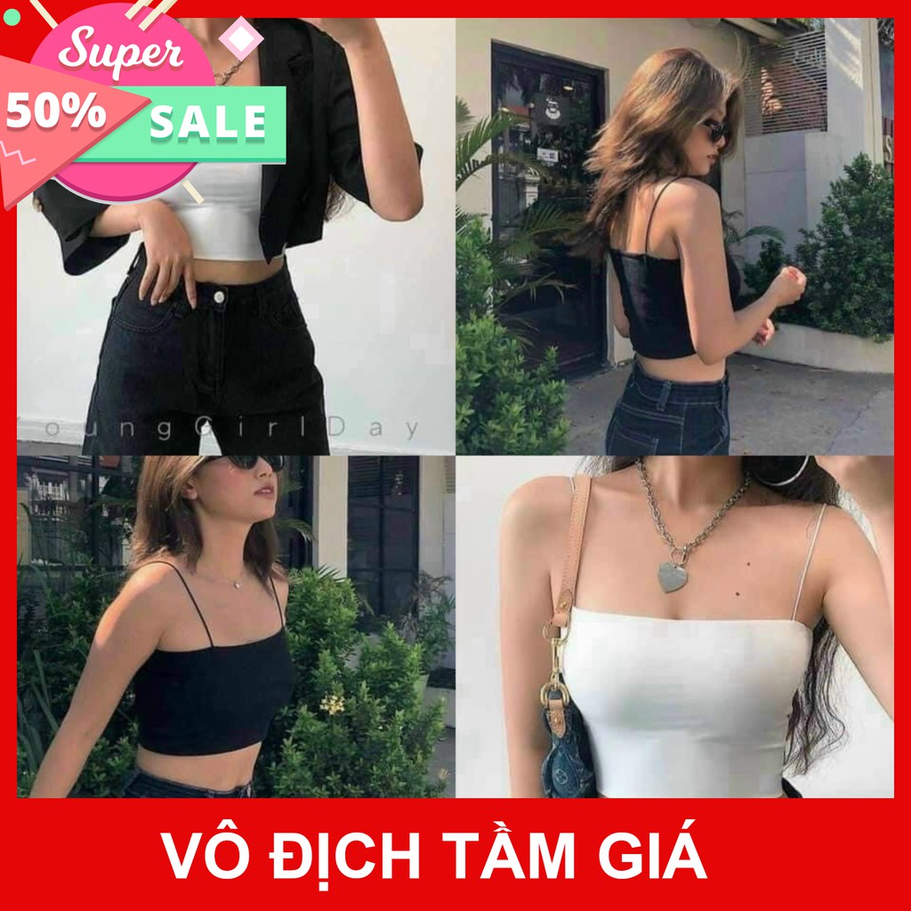 Áo Hai Dây Sợi Bún Hot Trend