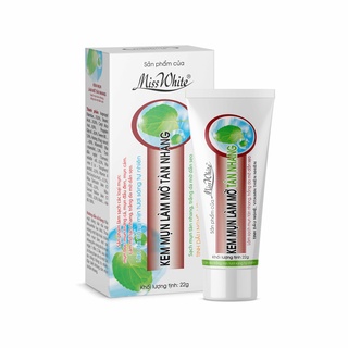 Kem mụn mờ tàn nhang miss white tuýp trắng 22g