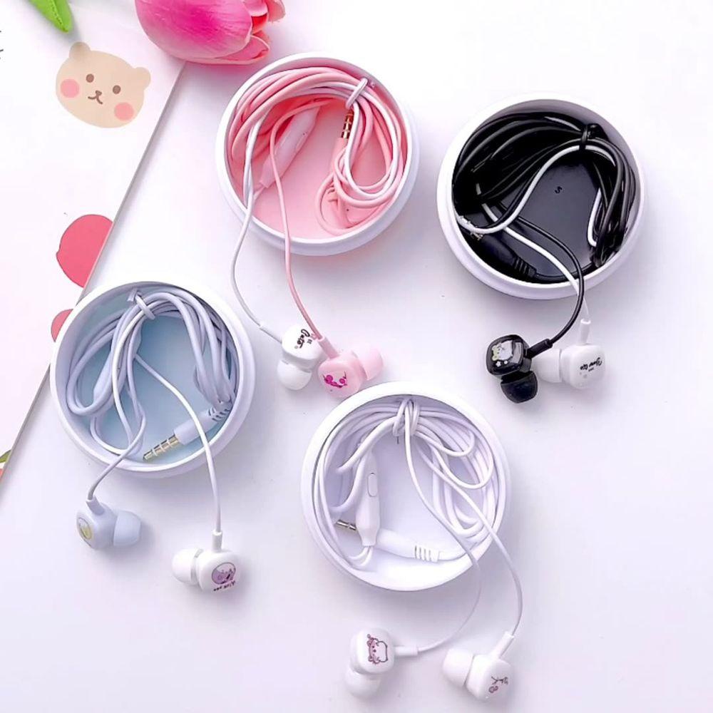 Túi Đựng Tai Nghe Chống Ồn Hình Chân Mèo Hoạt Hình 3.5mm