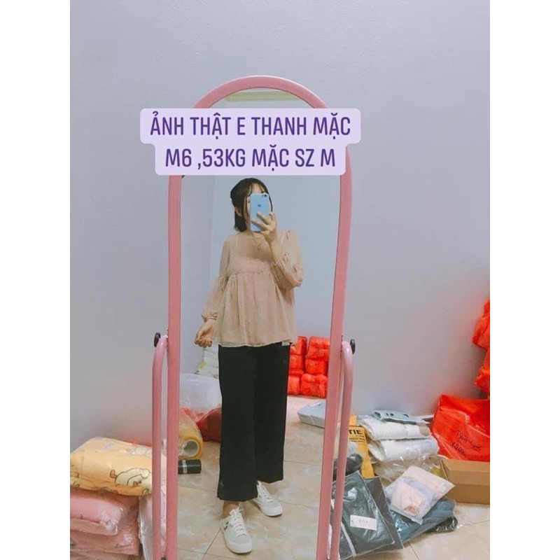 Quần suông ống rộng chất cát hàn | BigBuy360 - bigbuy360.vn