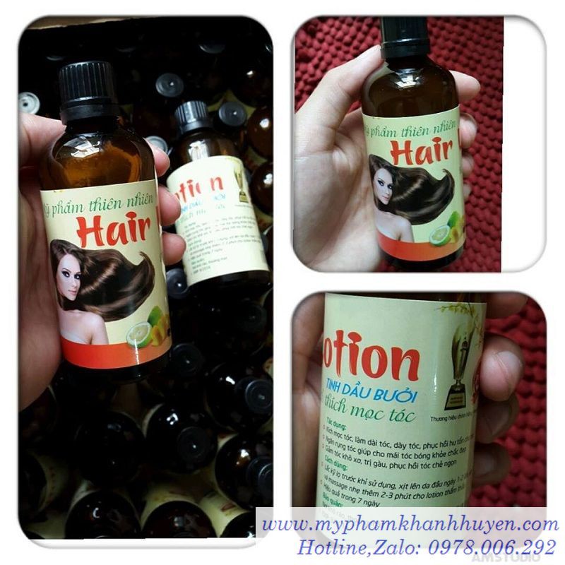 Tinh dầu bưởi tóc 100ml